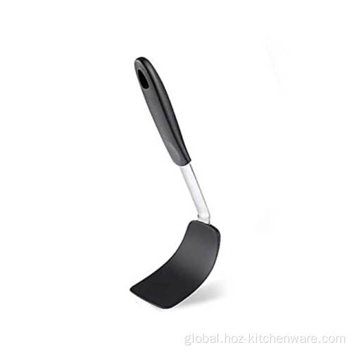 Silicone Kitchen Utensils Black Silicone Turner Non-scratching Factory